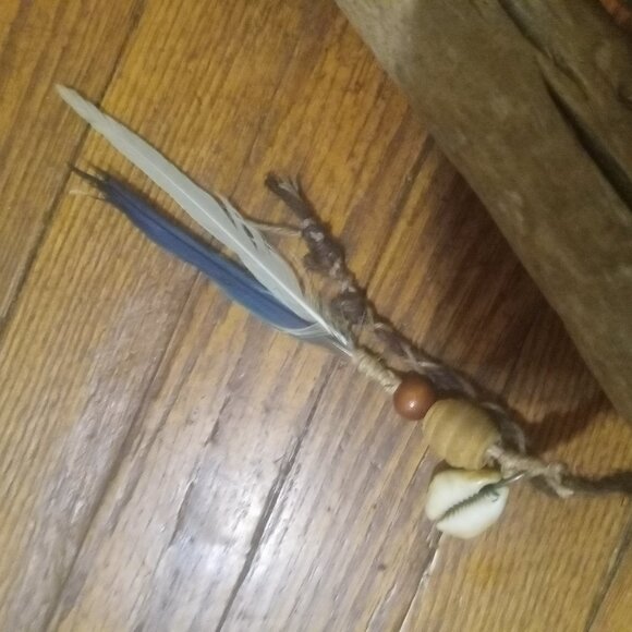 One of a Kind Wand-Handmade with authentic ancient artifact chovihani Stick - Picture 2 of 16